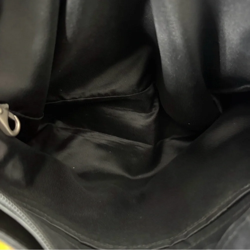 The Sak Black Leather Tote Bag
